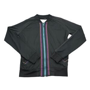 Cruel Jacket Mens S Black Long Sleeve Banded Cuffs High Neck Full Zip Outwear